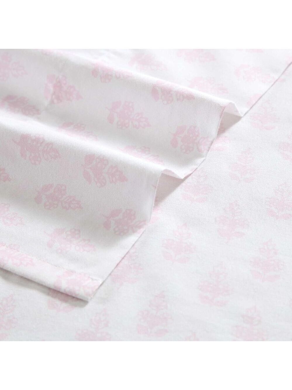 Laura Ashley Francesca Cotton Sheet Set Twin NWT Pink - Picture 4 of 11